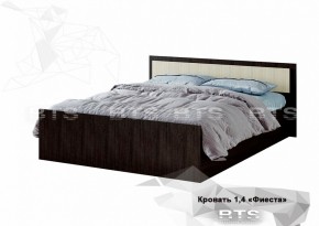Кровать Фиеста 1400 LIGHT + Проложки LIGHT 1400 ДСП (Венге/Лоредо) в Нытве - nytva.mebel-74.com | фото
