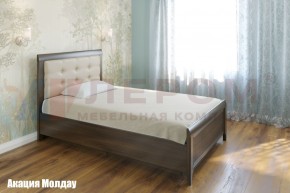 Кровать КР-1031 с мягким изголовьем в Нытве - nytva.mebel-74.com | фото