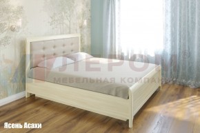 Кровать КР-1034 с мягким изголовьем в Нытве - nytva.mebel-74.com | фото