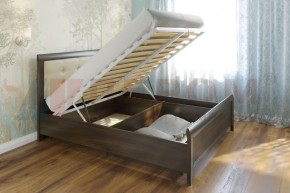 Кровать КР-1034 с мягким изголовьем в Нытве - nytva.mebel-74.com | фото