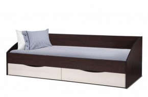 Кровать одинарная "Фея - 3" симметричная New (2000Х900) венге/вудлайн кремовый в Нытве - nytva.mebel-74.com | фото