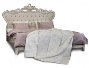Кровать с мягким изголовьем Афина 1600 (крем корень) в Нытве - nytva.mebel-74.com | фото