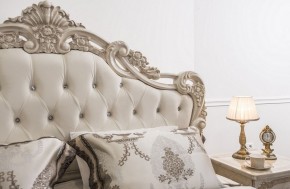 Кровать с мягким изголовьем Патрисия (1600) крем в Нытве - nytva.mebel-74.com | фото