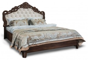 Кровать с мягким изголовьем "Патрисия", ламели (1600) караваджо в Нытве - nytva.mebel-74.com | фото