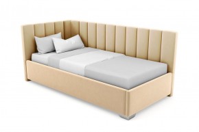 Кровать угловая Хлоя интерьерная +основание (80х200) в Нытве - nytva.mebel-74.com | фото