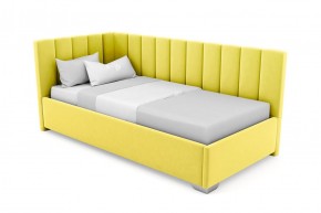 Кровать угловая Хлоя интерьерная +основание (90х200) в Нытве - nytva.mebel-74.com | фото