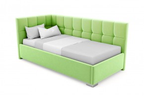 Кровать угловая Мия интерьерная +основание (90х200) в Нытве - nytva.mebel-74.com | фото