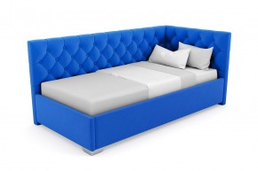 Кровать угловая Виола интерьерная +основание (90х200) в Нытве - nytva.mebel-74.com | фото