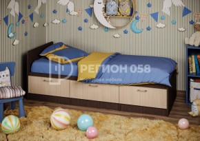 Кровать Юниор-5 ЛДСП в Нытве - nytva.mebel-74.com | фото