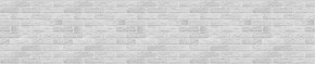 Кухонный фартук 610х3000х1,5 (композит) КМ Кирпич серый в Нытве - nytva.mebel-74.com | фото