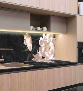 Кухонный фартук со столешницей (А-05) в едином стиле (3050 мм) в Нытве - nytva.mebel-74.com | фото