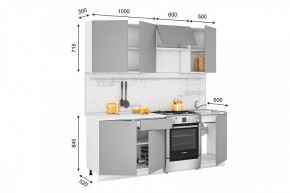 Кухонный гарнитур Кельн 2100 (софт карамель) в Нытве - nytva.mebel-74.com | фото