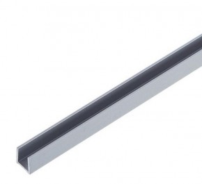 Планка торцевая "П" 4 мм для стеновой панели (алюминий) в Нытве - nytva.mebel-74.com | фото