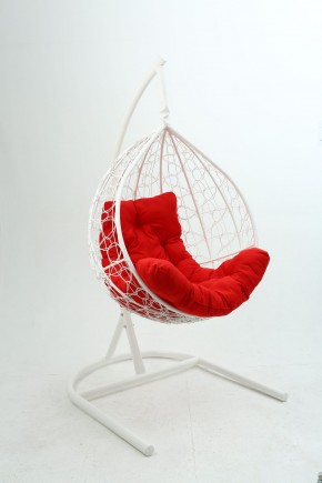Подвесное кресло Бароло (белый/красный) в Нытве - nytva.mebel-74.com | фото