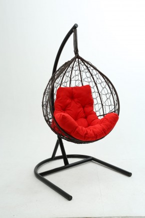Подвесное кресло Бароло (коричневый/красный) в Нытве - nytva.mebel-74.com | фото