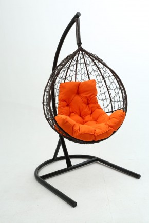 Подвесное кресло Бароло (коричневый/оранжевый) в Нытве - nytva.mebel-74.com | фото