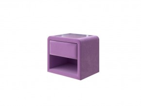 PROxSON Тумба Cube (Ткань: Велюр Shaggy Lilac) 52x41 в Нытве - nytva.mebel-74.com | фото