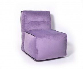 Прямое модульное бескаркасное кресло Комфорт (Фиолет велюр) в Нытве - nytva.mebel-74.com | фото