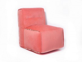 Прямое модульное бескаркасное кресло Комфорт (Персик велюр) в Нытве - nytva.mebel-74.com | фото