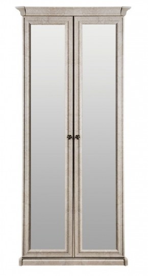 Шкаф 2-х створчатый с Зеркалом Афина (крем корень) в Нытве - nytva.mebel-74.com | фото