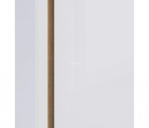 Шкаф 2х дверный с зеркалом Веста СБ-2259 (Дуб Бунратти/Белый глянец) в Нытве - nytva.mebel-74.com | фото