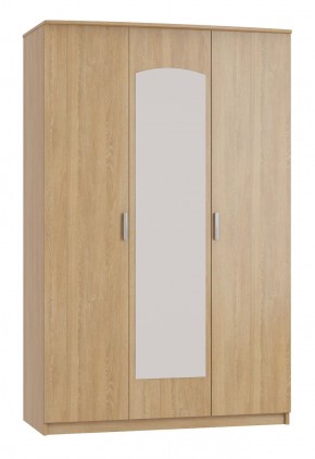 Шкаф 3-х дверный с зеркалом Шк210.1 МС Ирина в Нытве - nytva.mebel-74.com | фото