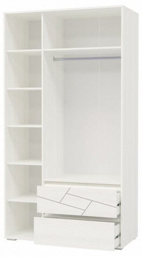 Шкаф 3-х дверный с ящиками АДЕЛИНА (4-4832рам.б) в Нытве - nytva.mebel-74.com | фото