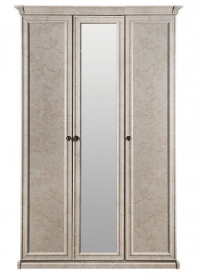 Шкаф 3-х створчатый (2+1) с зеркалом Афина (Крем корень) в Нытве - nytva.mebel-74.com | фото
