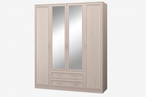 ВЕРОНА-СП Шкаф 4-х дверный с зеркалом и ящиками в Нытве - nytva.mebel-74.com | фото