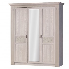 Шкаф для одежды 3-х дверный №180 "Лючия" Дуб оксфорд серый в Нытве - nytva.mebel-74.com | фото