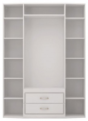 Шкаф для одежды 4-х дв.с ящиками Виктория 2  с зеркалами в Нытве - nytva.mebel-74.com | фото