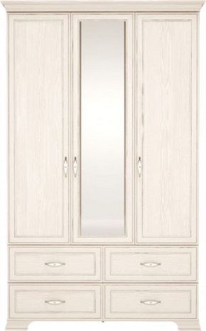 Шкаф для одежды с зеркалом 3-х дв Венеция 1 бодега в Нытве - nytva.mebel-74.com | фото