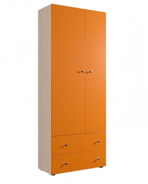 Шкаф ДМ 800 с 2-мя ящиками (оранж) в Нытве - nytva.mebel-74.com | фото