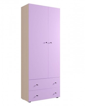 Шкаф ДМ 800 с 2-мя ящиками (розовый) в Нытве - nytva.mebel-74.com | фото