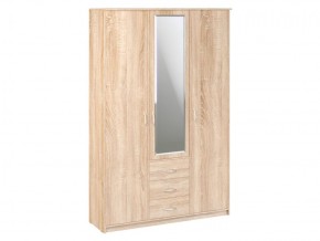 Шкаф комбинированный Дуэт Люкс с зеркалом в Нытве - nytva.mebel-74.com | фото