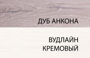 Шкаф угловой 2D, OLIVIA, цвет вудлайн крем/дуб анкона в Нытве - nytva.mebel-74.com | фото