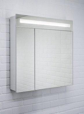 Шкаф-зеркало Аврора 65 с подсветкой LED Домино (DV8006HZ) в Нытве - nytva.mebel-74.com | фото