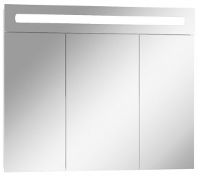 Шкаф-зеркало Аврора 85 с подсветкой LED Домино (DV8010HZ) в Нытве - nytva.mebel-74.com | фото