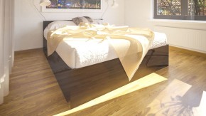 Стандарт Кровать 1600, цвет венге, ШхГхВ 163,5х203,5х70 см., сп.м. 1600х2000 мм., без матраса, основание есть в Нытве - nytva.mebel-74.com | фото