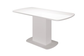 Стол обеденный Соренто 2 раздвижной (Белый) в Нытве - nytva.mebel-74.com | фото