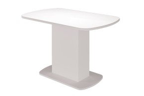 Стол обеденный Соренто (Белый глянец) в Нытве - nytva.mebel-74.com | фото