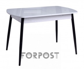 Стол раздвижной со стеклянной столешницей (BLACK, WHITE) в Нытве - nytva.mebel-74.com | фото