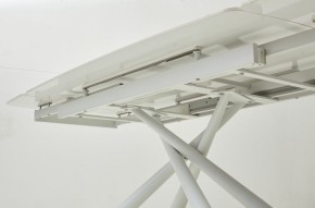 Стол RIVOLI 140 GLOSS LUXURY PANDORA SOLID CERAMIC / WHITE, ®DISAUR в Нытве - nytva.mebel-74.com | фото