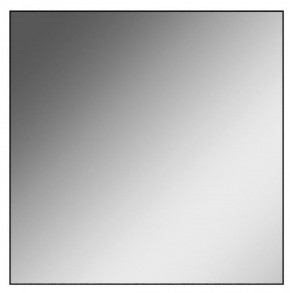 Зеркало Corsica 600х600 black без подсветки Sansa (SB1064Z) в Нытве - nytva.mebel-74.com | фото