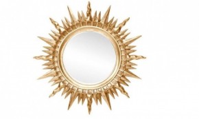 Зеркало круглое золото (1810(1) в Нытве - nytva.mebel-74.com | фото