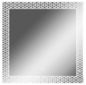 Зеркало Манила 700х700 с подсветкой Домино (GL7052Z) в Нытве - nytva.mebel-74.com | фото