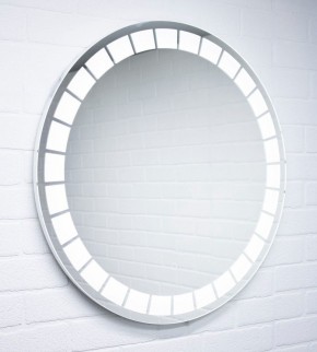 Зеркало Маскат 700х700 с подсветкой Домино (GL7057Z) в Нытве - nytva.mebel-74.com | фото