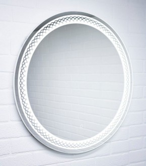 Зеркало Прая 700х700 с подсветкой Домино (GL7048Z) в Нытве - nytva.mebel-74.com | фото