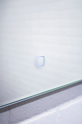 Зеркало Quadro 100 alum (линза) с подсветкой Sansa (SQL1030Z) в Нытве - nytva.mebel-74.com | фото