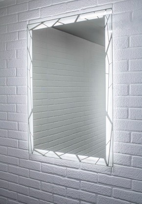 Зеркало Сеул 1000х700 с подсветкой Домино (GL7029Z) в Нытве - nytva.mebel-74.com | фото